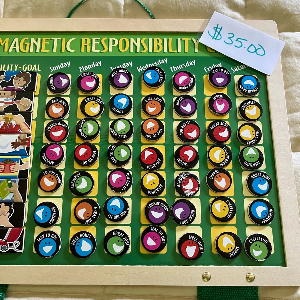 Melissa and Doug chore chart for children